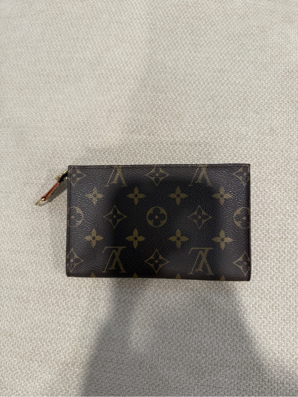 AUTHENTIC Louis Vuitton Brown Monogram Mini Pochette